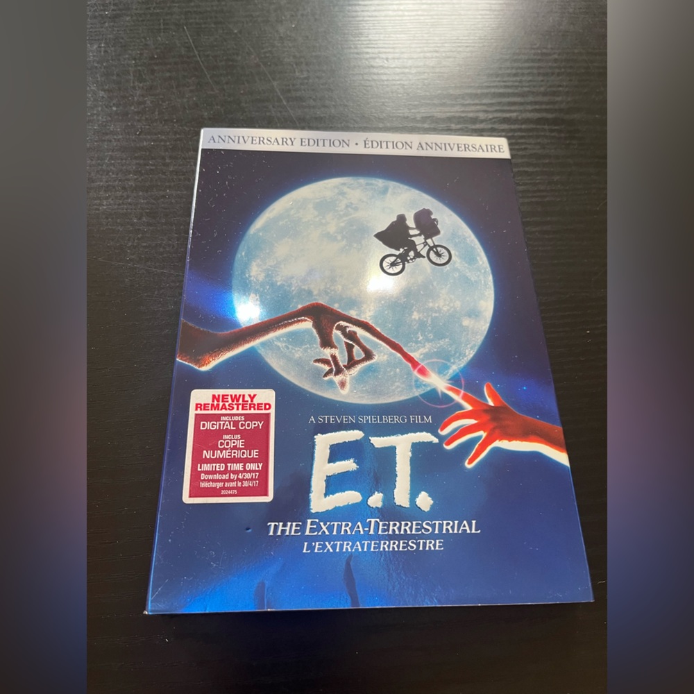 2017 E.T. The ExtraTerrestrial Limited Edition Remastered DVD-Steven Spielberg